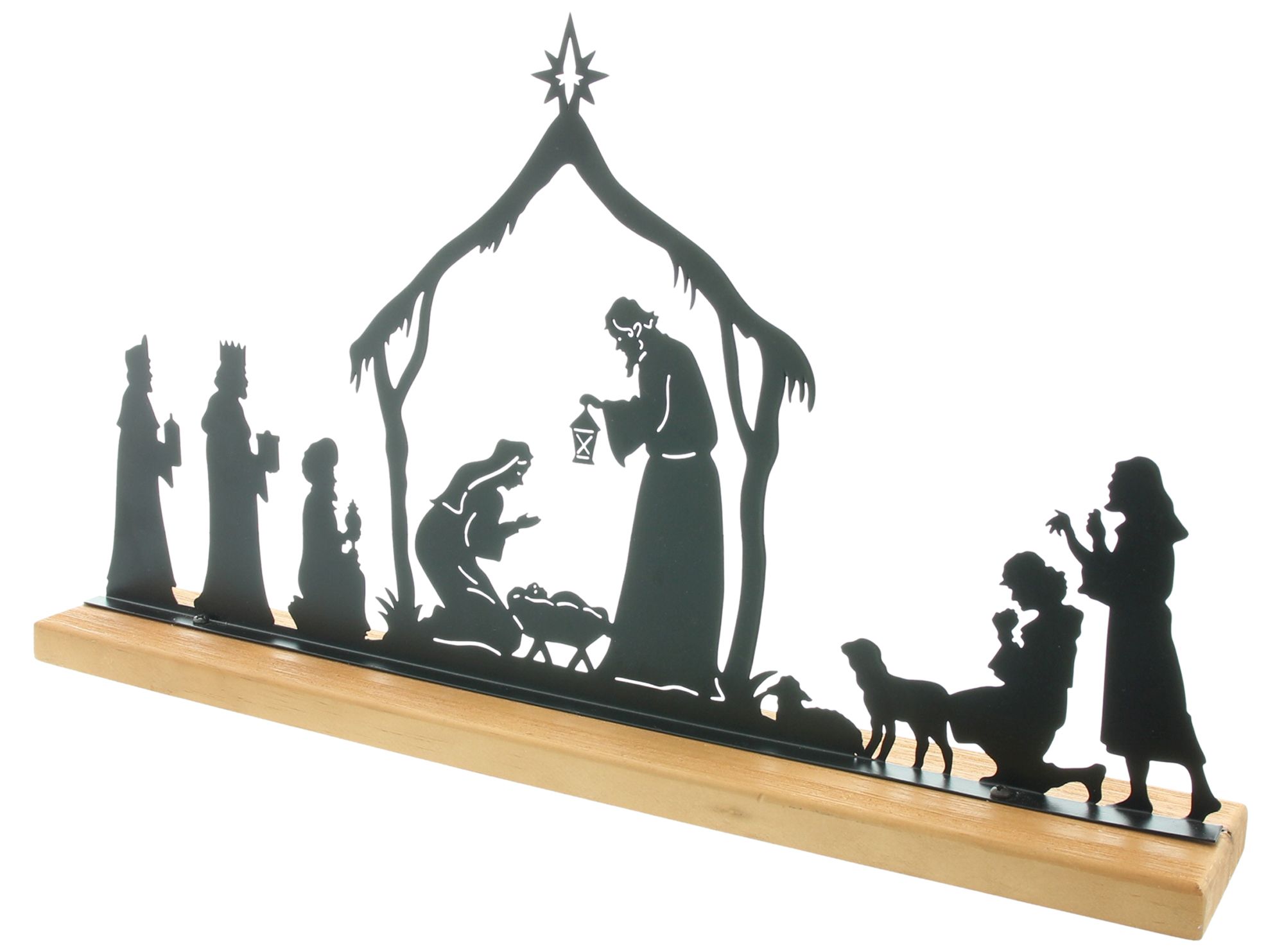 Weihnachtsdeko "Heiligabend"  im Frank Flechtwaren Online Shop für Weihnachten kaufen