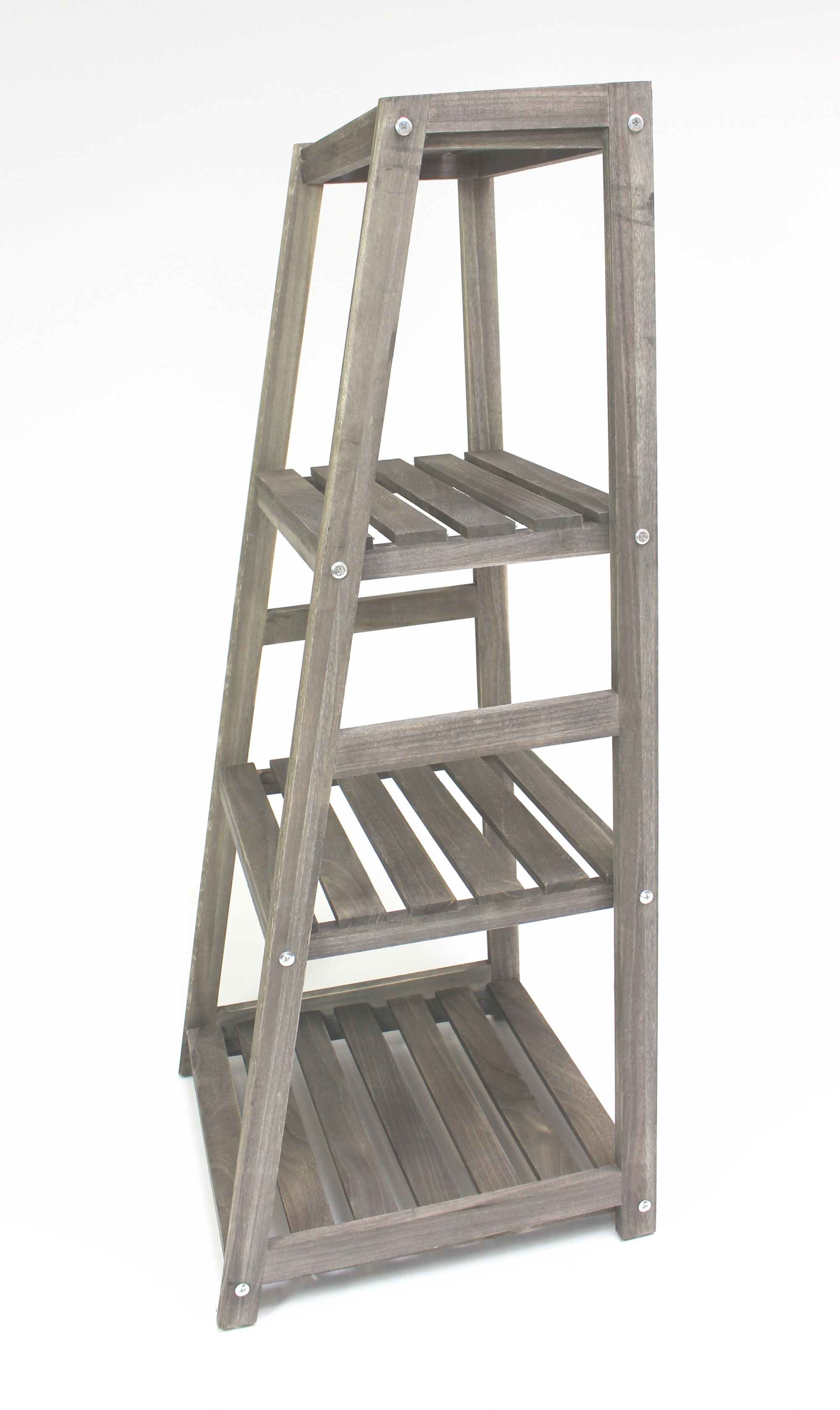 Holzregal "Leiter"  im Frank Flechtwaren Online Shop für  kaufen
