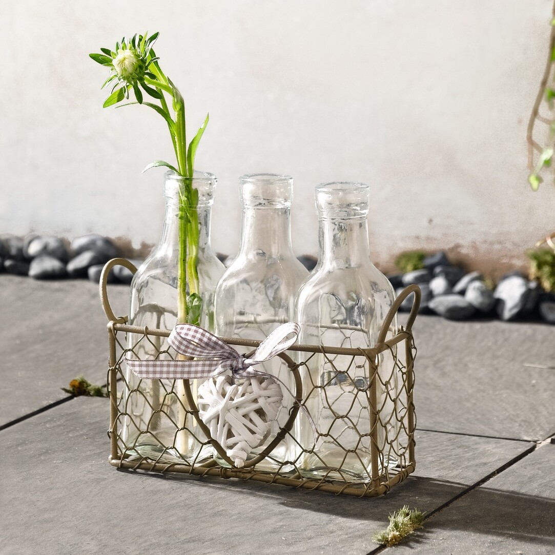 Vasenkörbchen "Romance", 4tlg. im Frank Flechtwaren Online Shop für Dekovasen kaufen Vasenkörbchen "Romance", 4tlg. im Frank Flechtwaren Online Shop für Dekovasen kaufen
