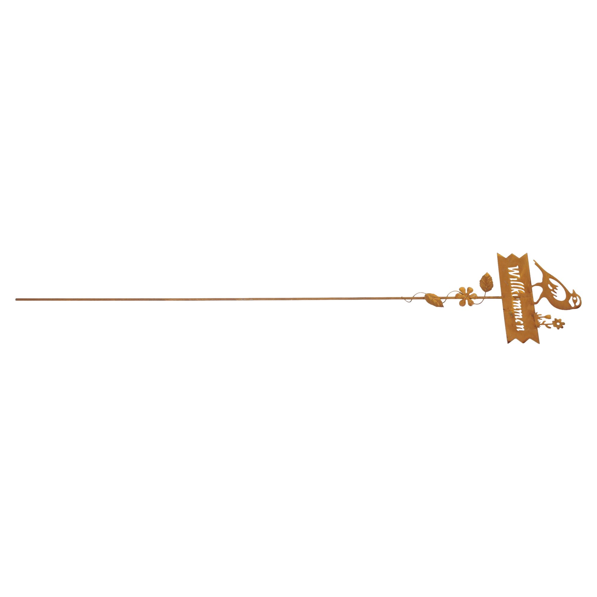 Gartenstecker "Willkommen" im Frank Flechtwaren Online Shop für Gartenstecker kaufen Gartenstecker "Willkommen" im Frank Flechtwaren Online Shop für Gartenstecker kaufen