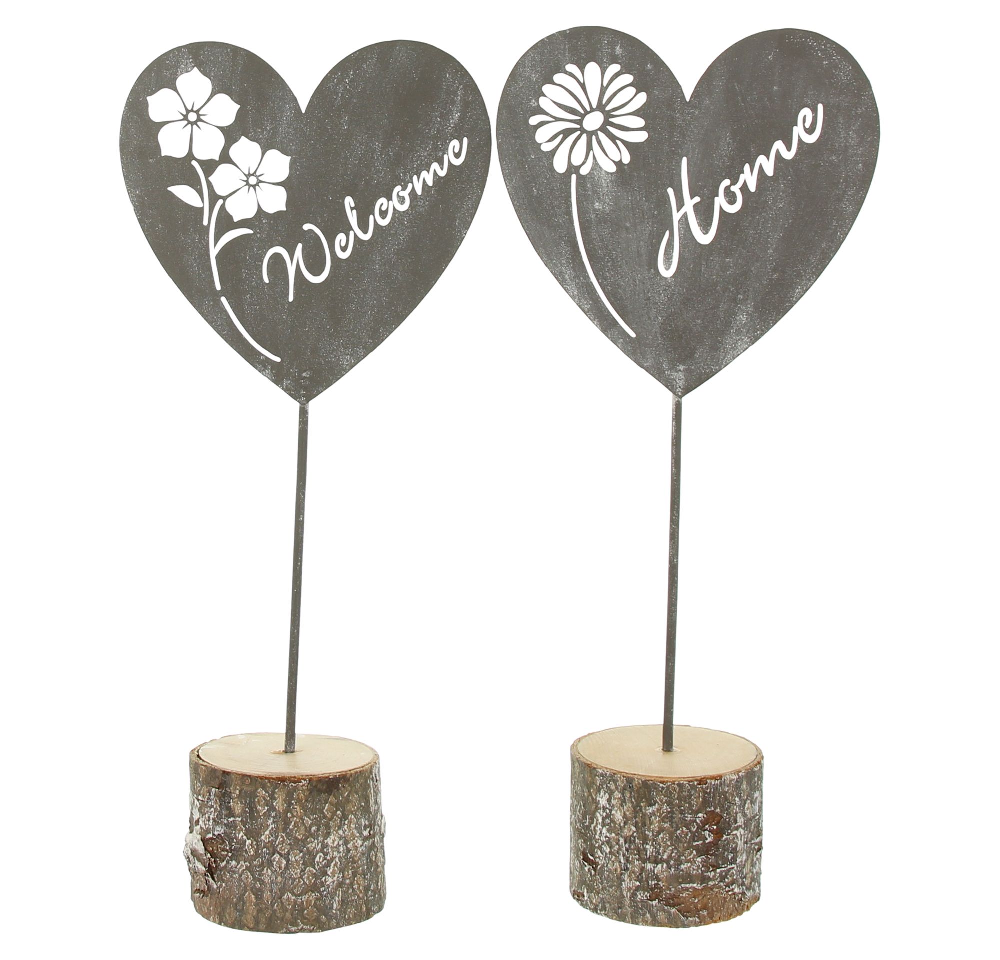 Herz "Welcome Home", 2er Set im Frank Flechtwaren Online Shop für Ostern kaufen Herz "Welcome Home", 2er Set im Frank Flechtwaren Online Shop für Ostern kaufen