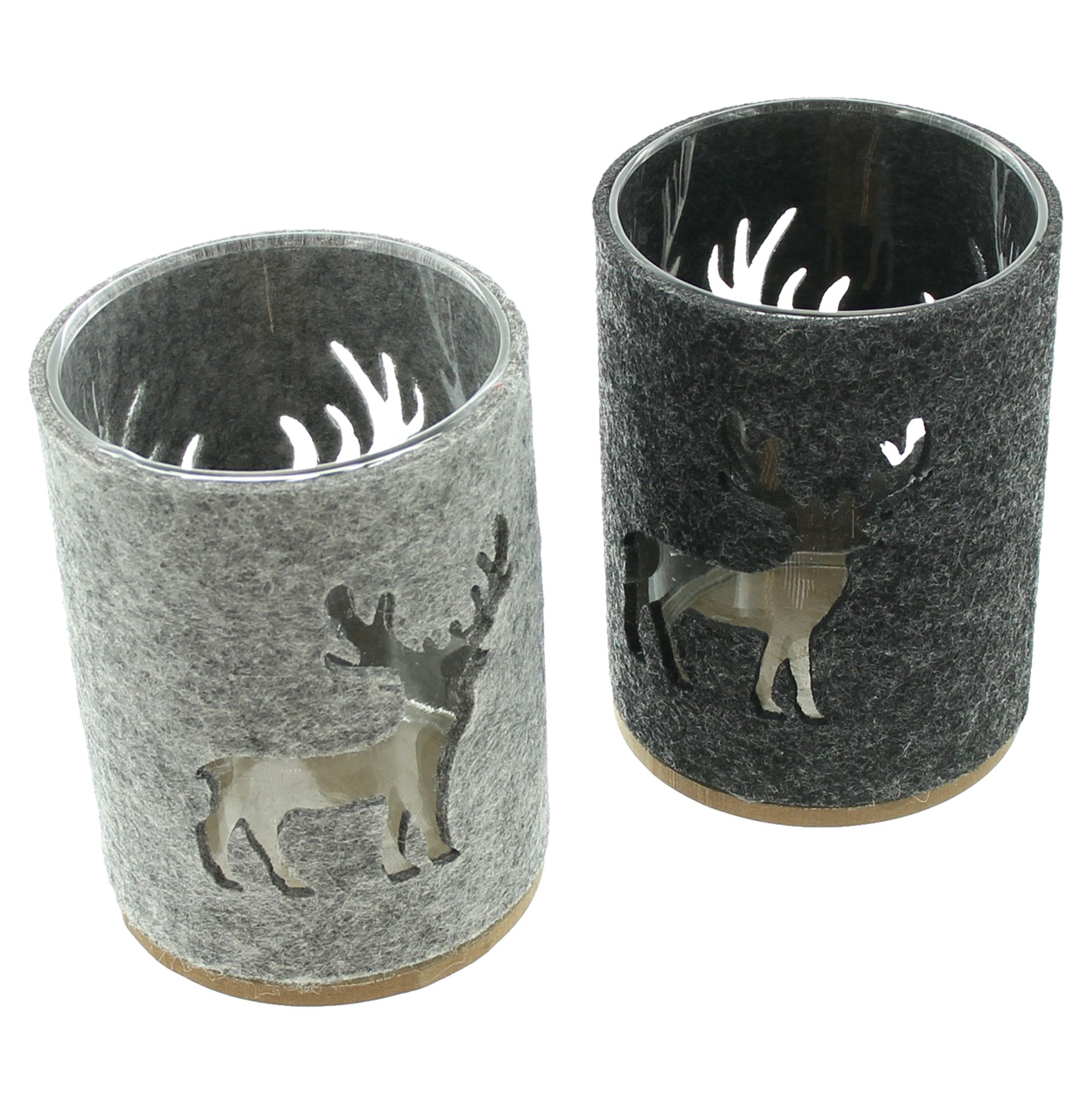 Windlicht "Hirsch", 2er Set im Frank Flechtwaren Online Shop für Herbst kaufen Windlicht "Hirsch", 2er Set im Frank Flechtwaren Online Shop für Herbst kaufen