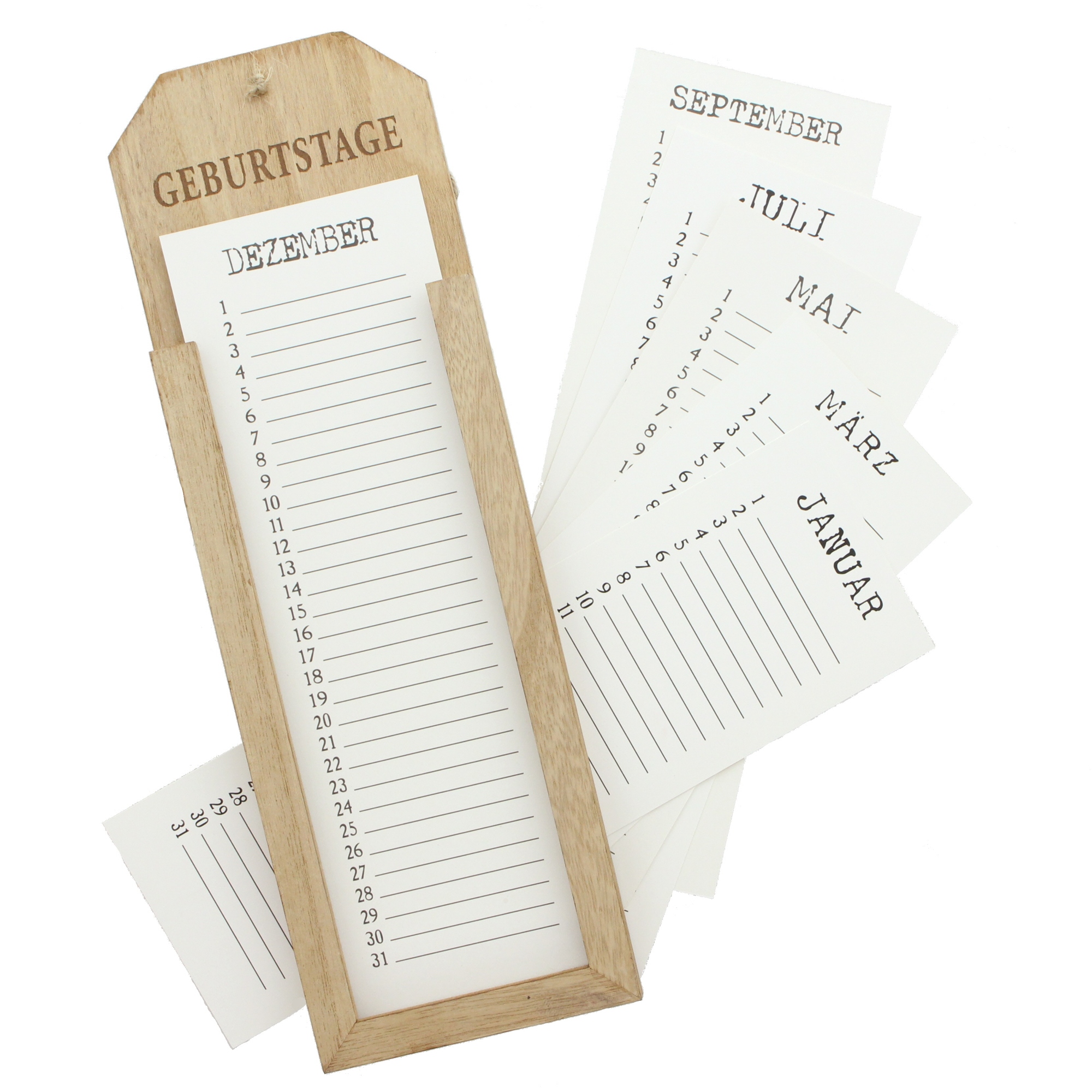 Memoboard "Geburtstage" im Frank Flechtwaren Online Shop für Herbst kaufen Memoboard "Geburtstage" im Frank Flechtwaren Online Shop für Herbst kaufen