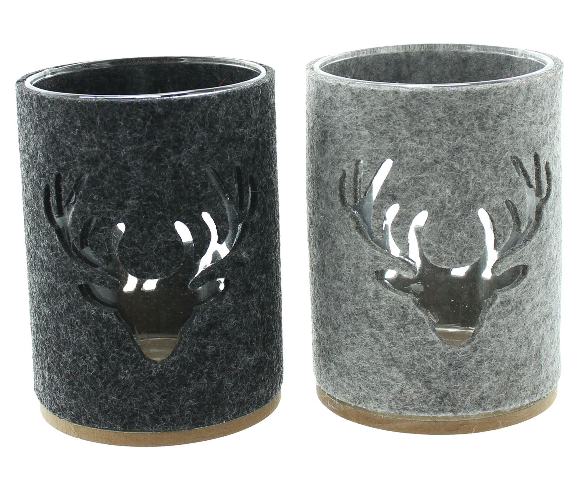 Windlicht "Hirsch", 2er Set im Frank Flechtwaren Online Shop für Herbst kaufen Windlicht "Hirsch", 2er Set im Frank Flechtwaren Online Shop für Herbst kaufen