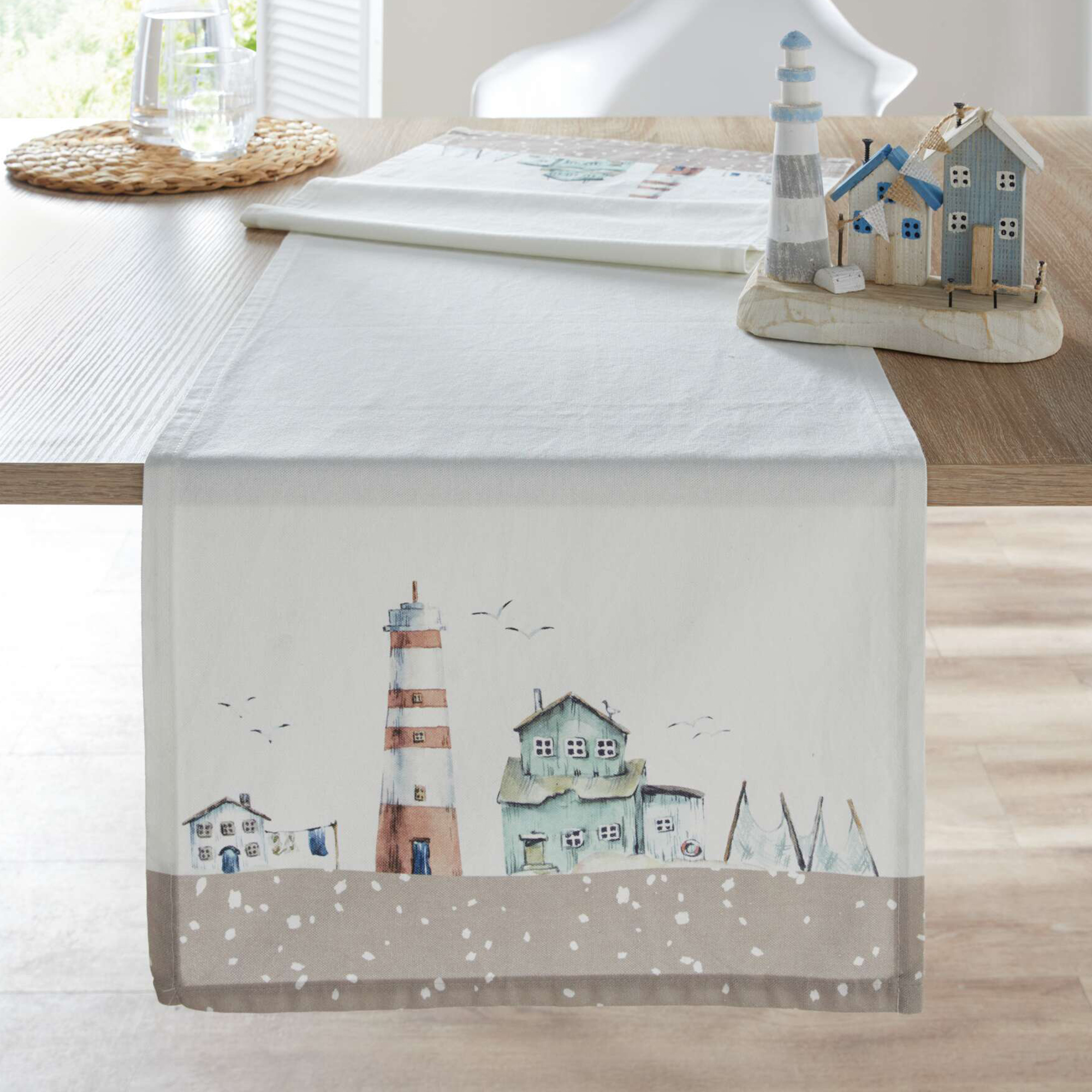 Tischläufer "Coastal Town"  im Frank Flechtwaren Online Shop kaufen