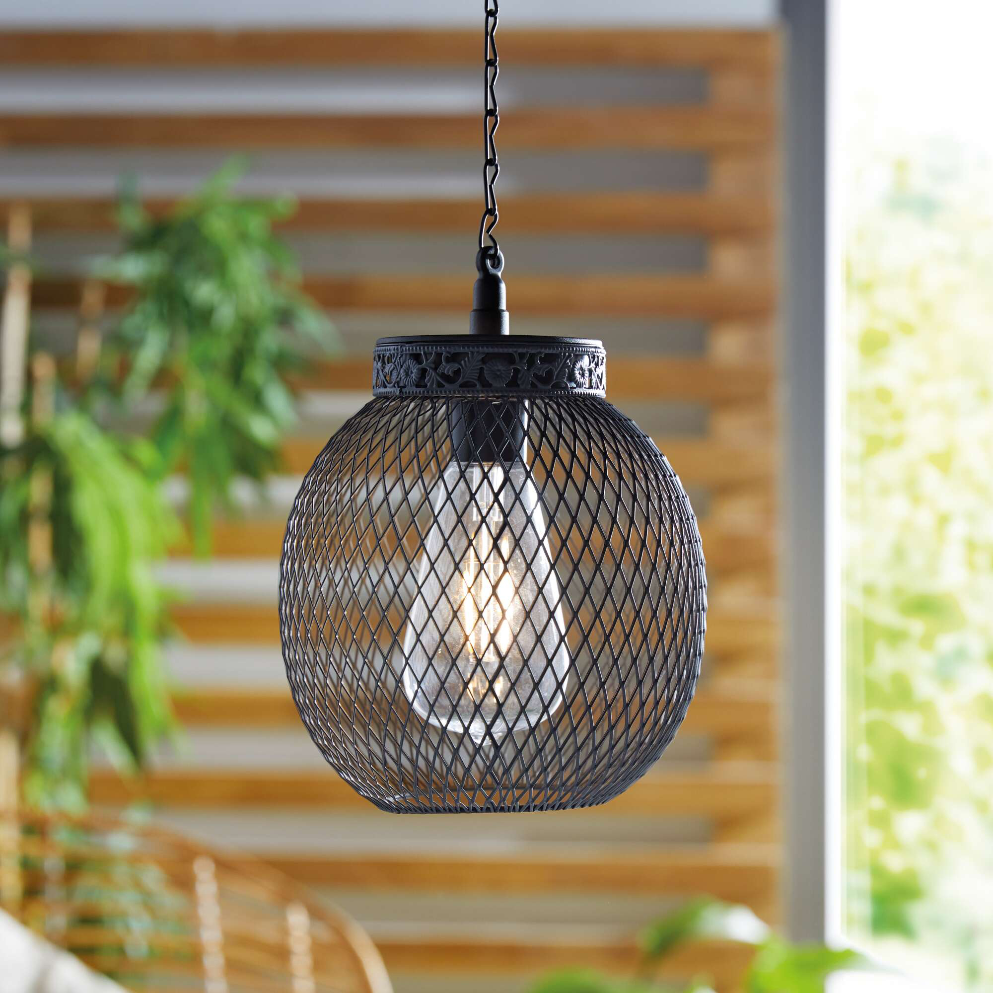 Hängelaterne "Solar"  im Frank Flechtwaren Online Shop kaufen