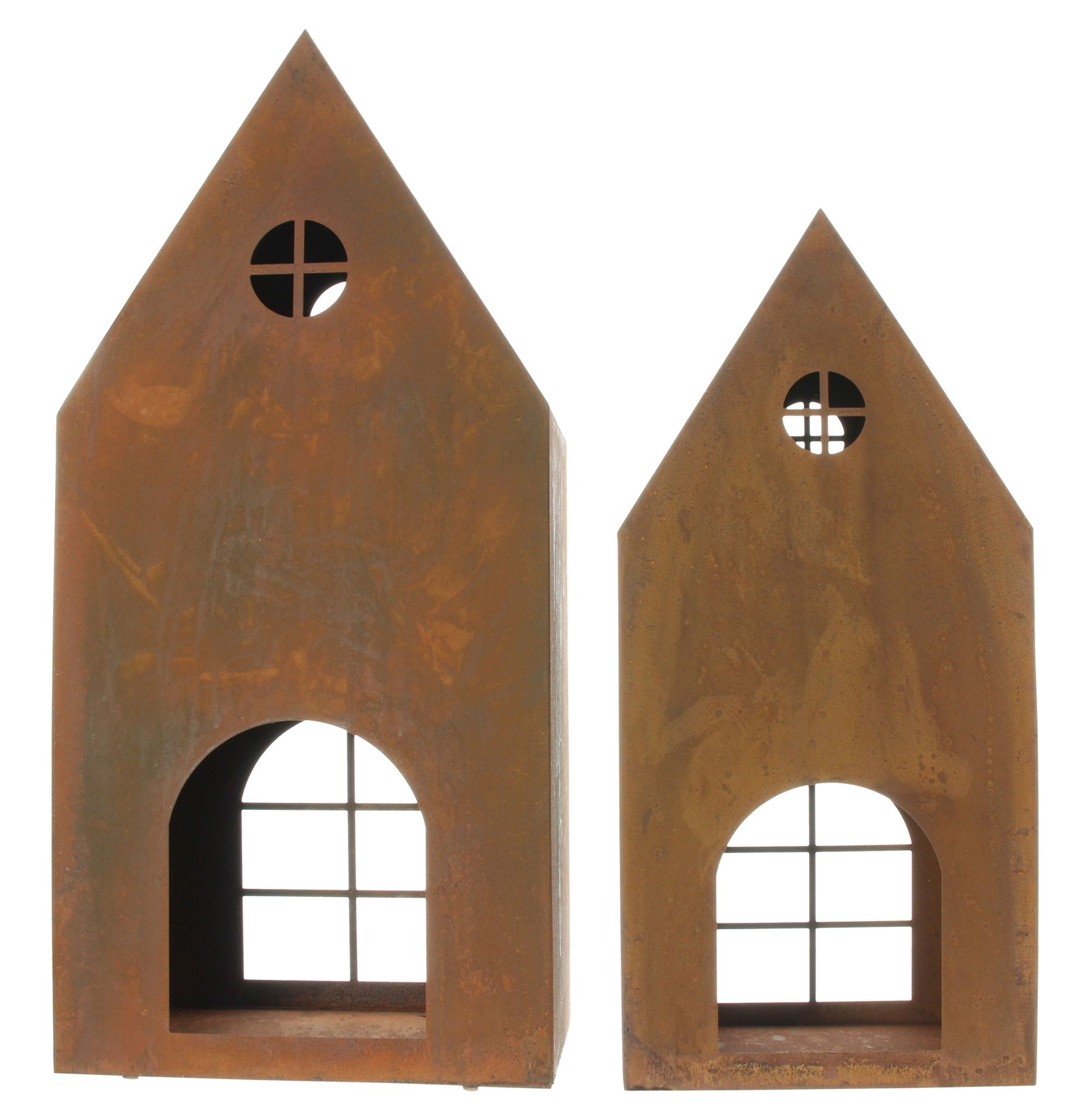Haus "Rost", 2er Set im Frank Flechtwaren Online Shop für Ostern kaufen Haus "Rost", 2er Set im Frank Flechtwaren Online Shop für Ostern kaufen