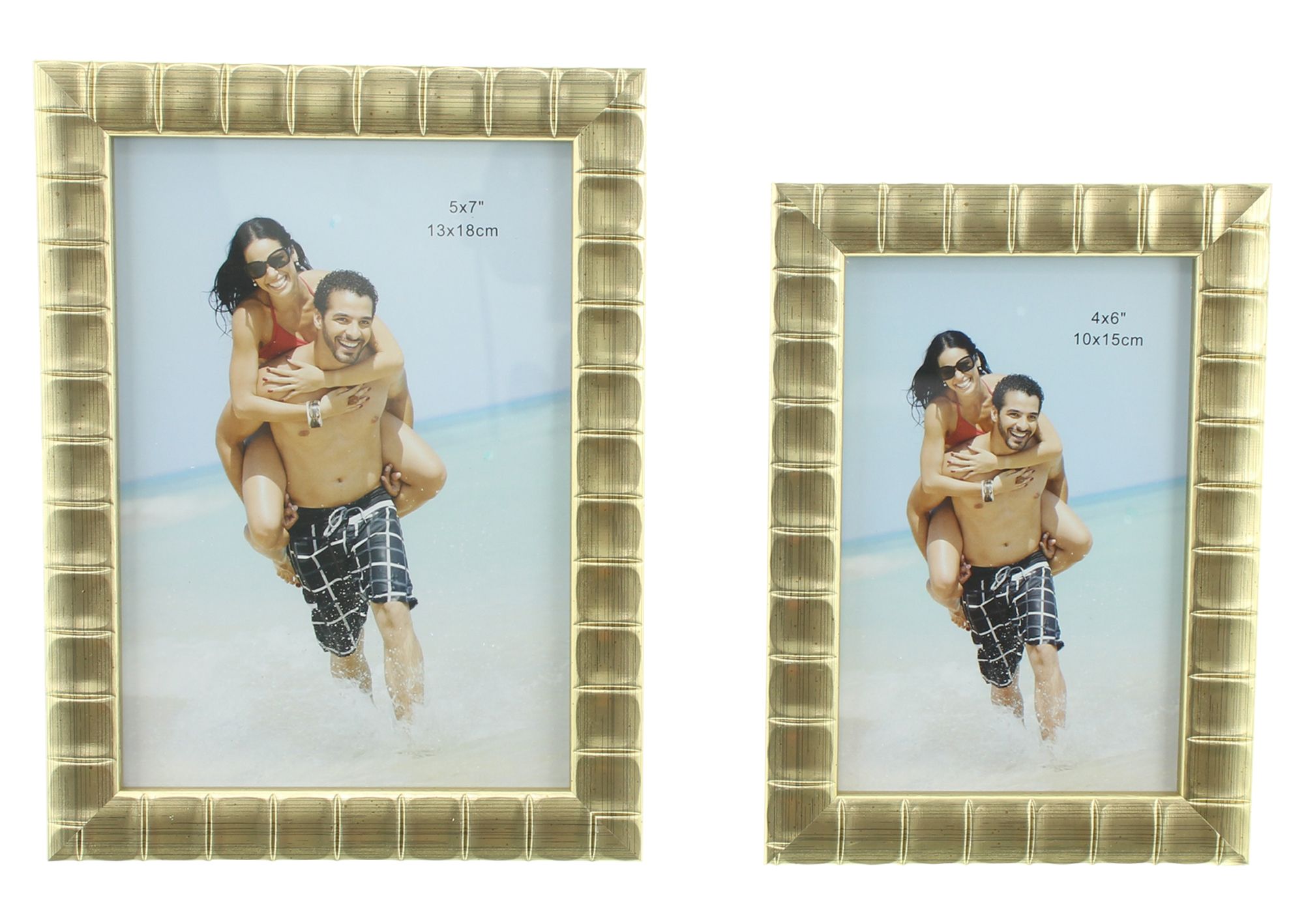 Bilderrahmen "Gold", 4er Set  im Frank Flechtwaren Online Shop für Bilder &amp; Bilderrahmen kaufen