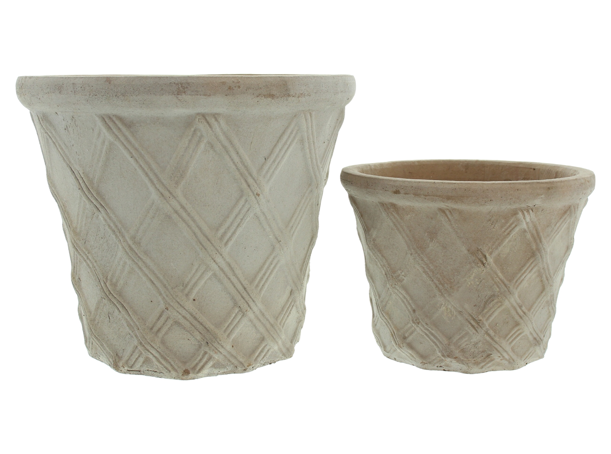 Pflanztopf "Rauten", 2er Set  im Frank Flechtwaren Online Shop kaufen
