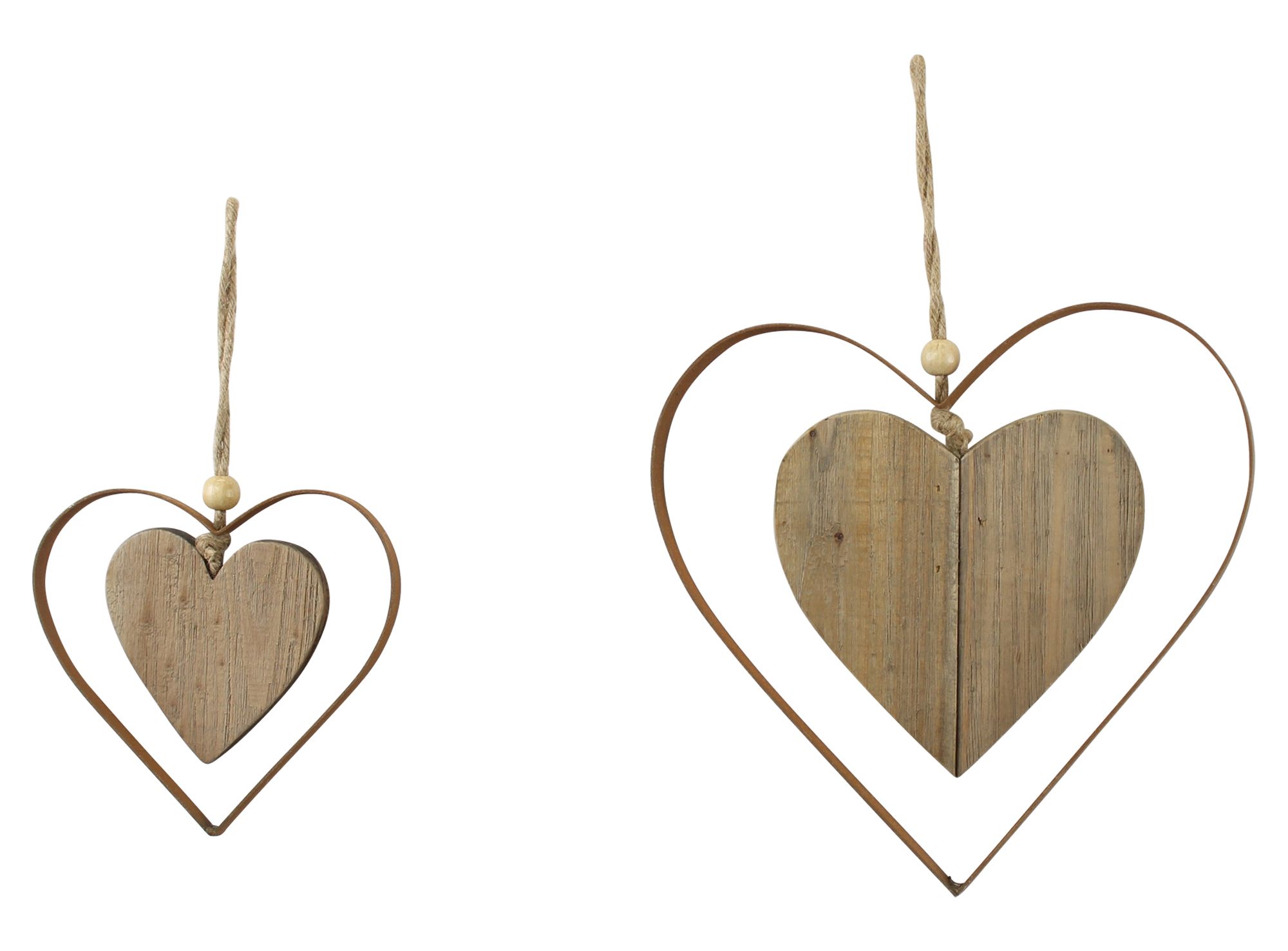 Hänger "Herz in Herz", 2er Set im Frank Flechtwaren Online Shop für Ostern kaufen Hänger "Herz in Herz", 2er Set im Frank Flechtwaren Online Shop für Ostern kaufen
