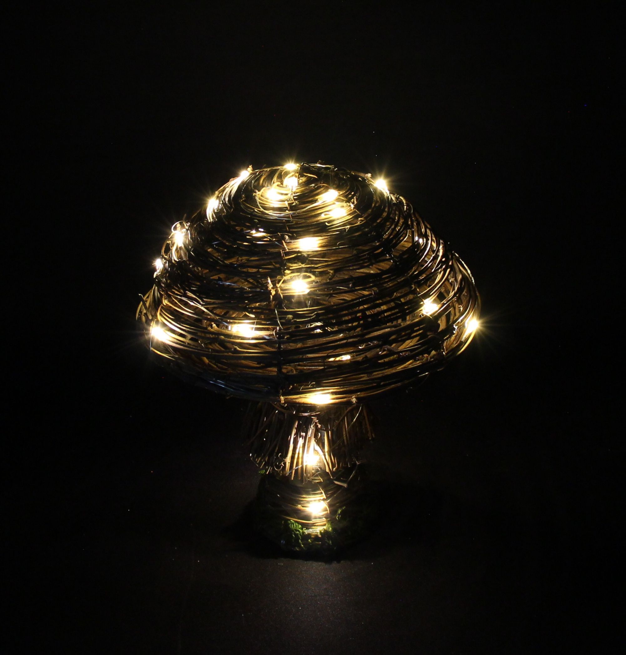 LED-Pilz "Rustic" im Frank Flechtwaren Online Shop für Herbst kaufen LED-Pilz "Rustic" im Frank Flechtwaren Online Shop für Herbst kaufen