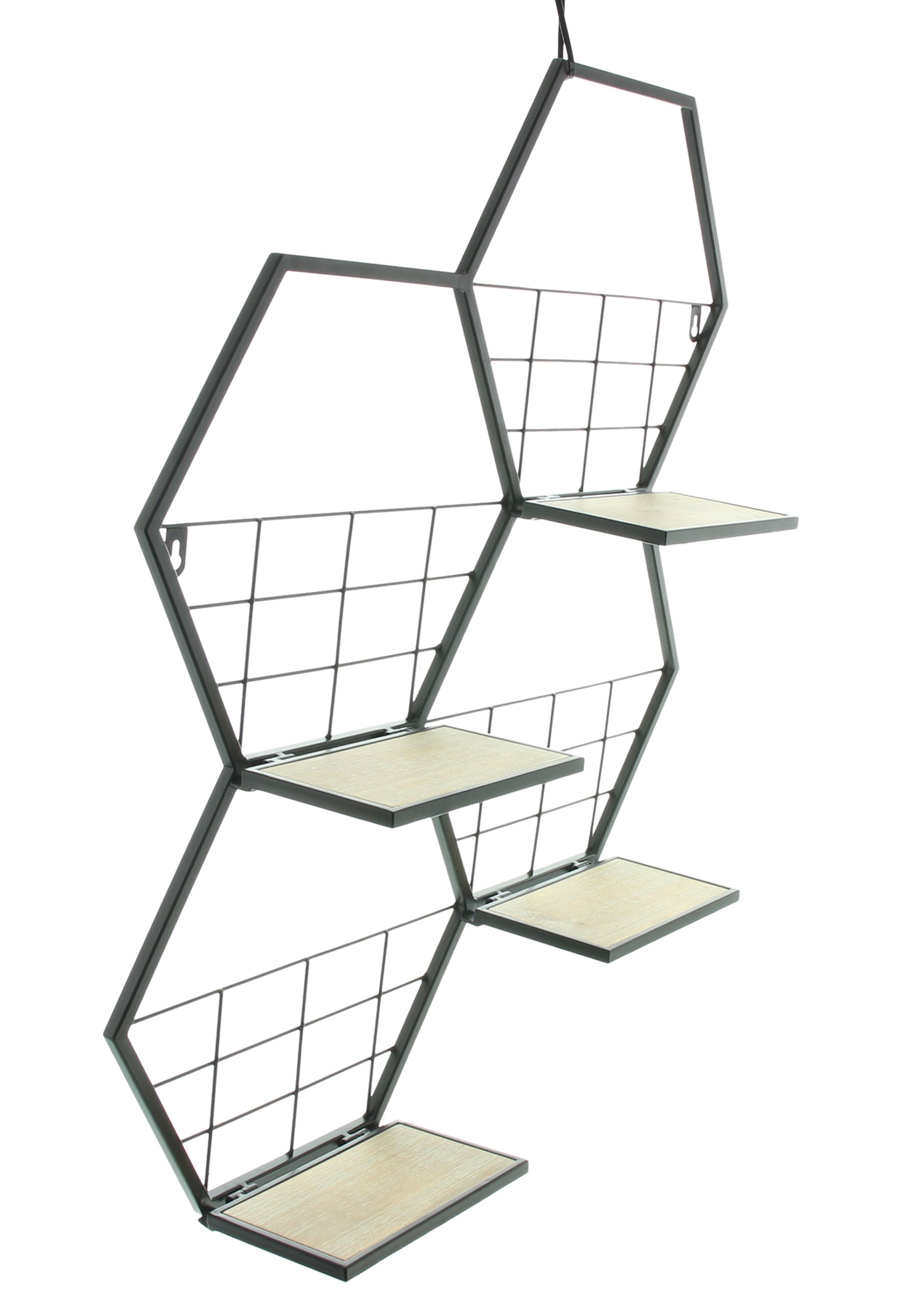 Wandregal "Hexagon" im Frank Flechtwaren Online Shop für Wohnzimmer kaufen Wandregal "Hexagon" im Frank Flechtwaren Online Shop für Wohnzimmer kaufen