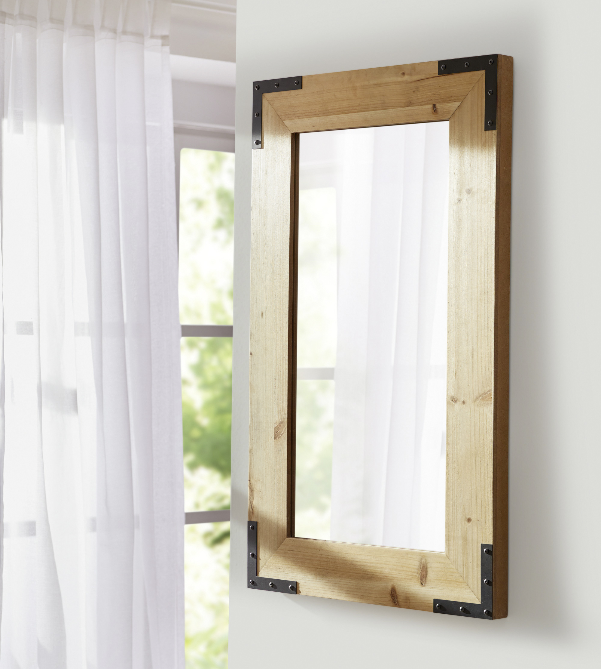 Spiegel "Wood"  im Frank Flechtwaren Online Shop kaufen