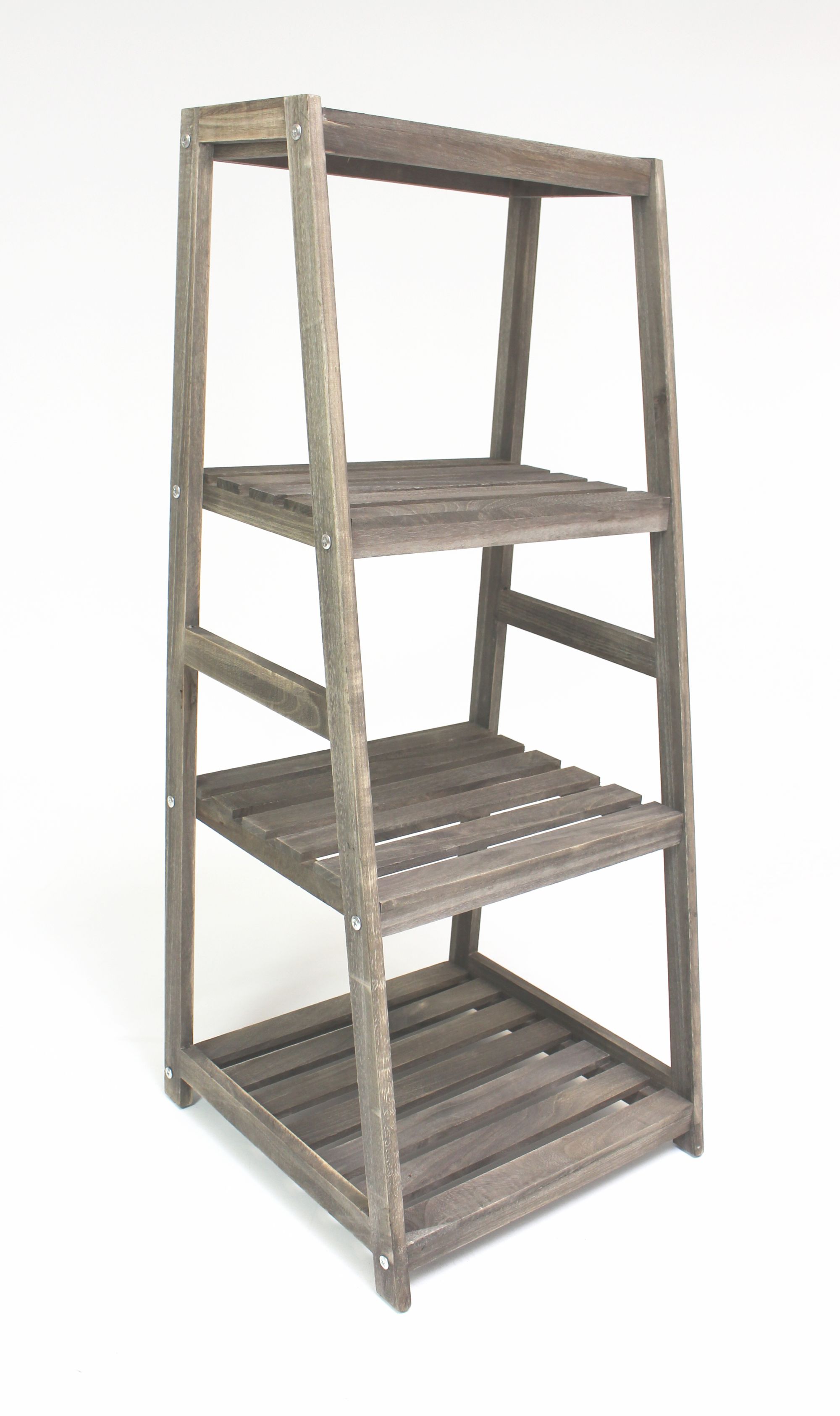 Holzregal "Leiter"  im Frank Flechtwaren Online Shop für  kaufen