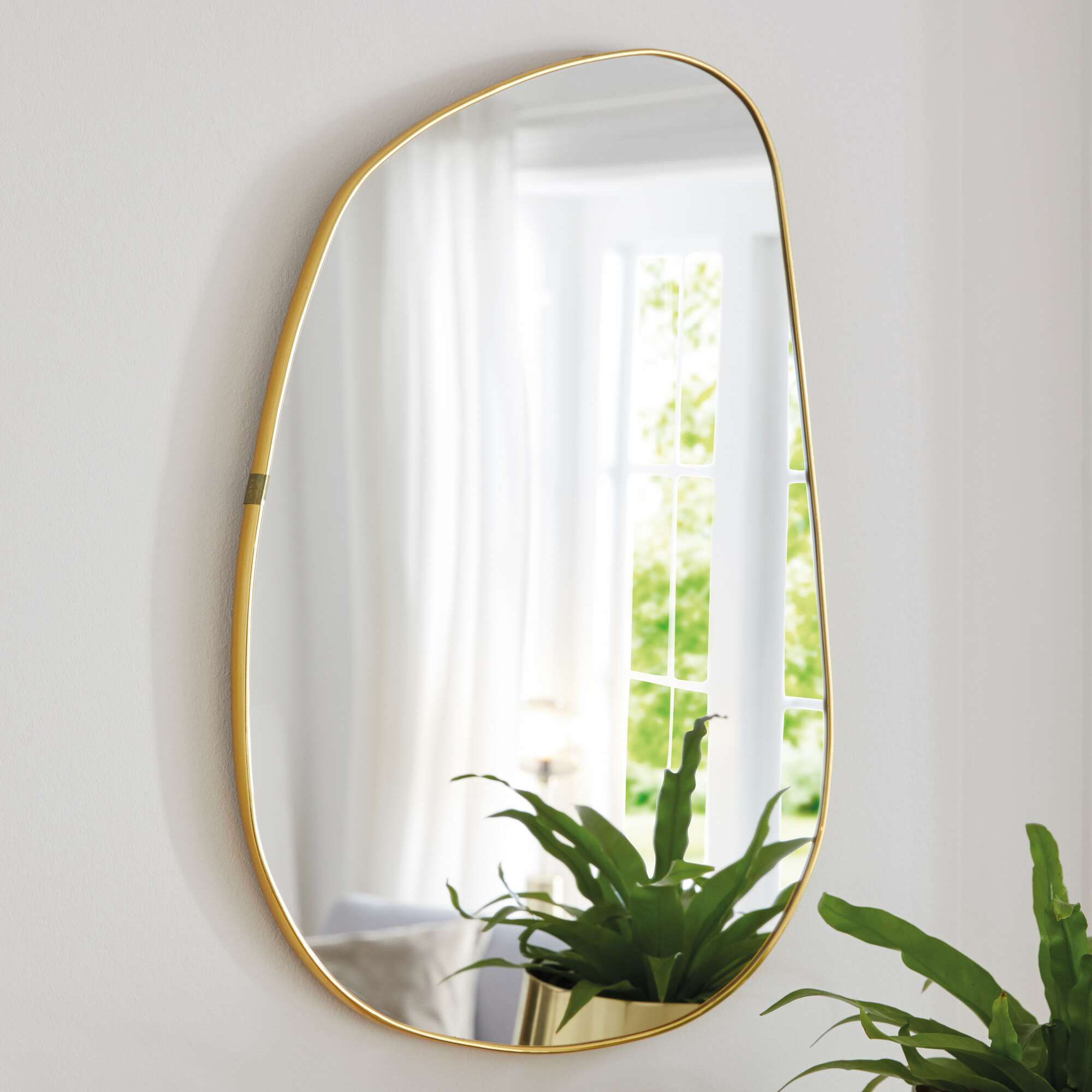 Wandspiegel "Gold"  im Frank Flechtwaren Online Shop kaufen