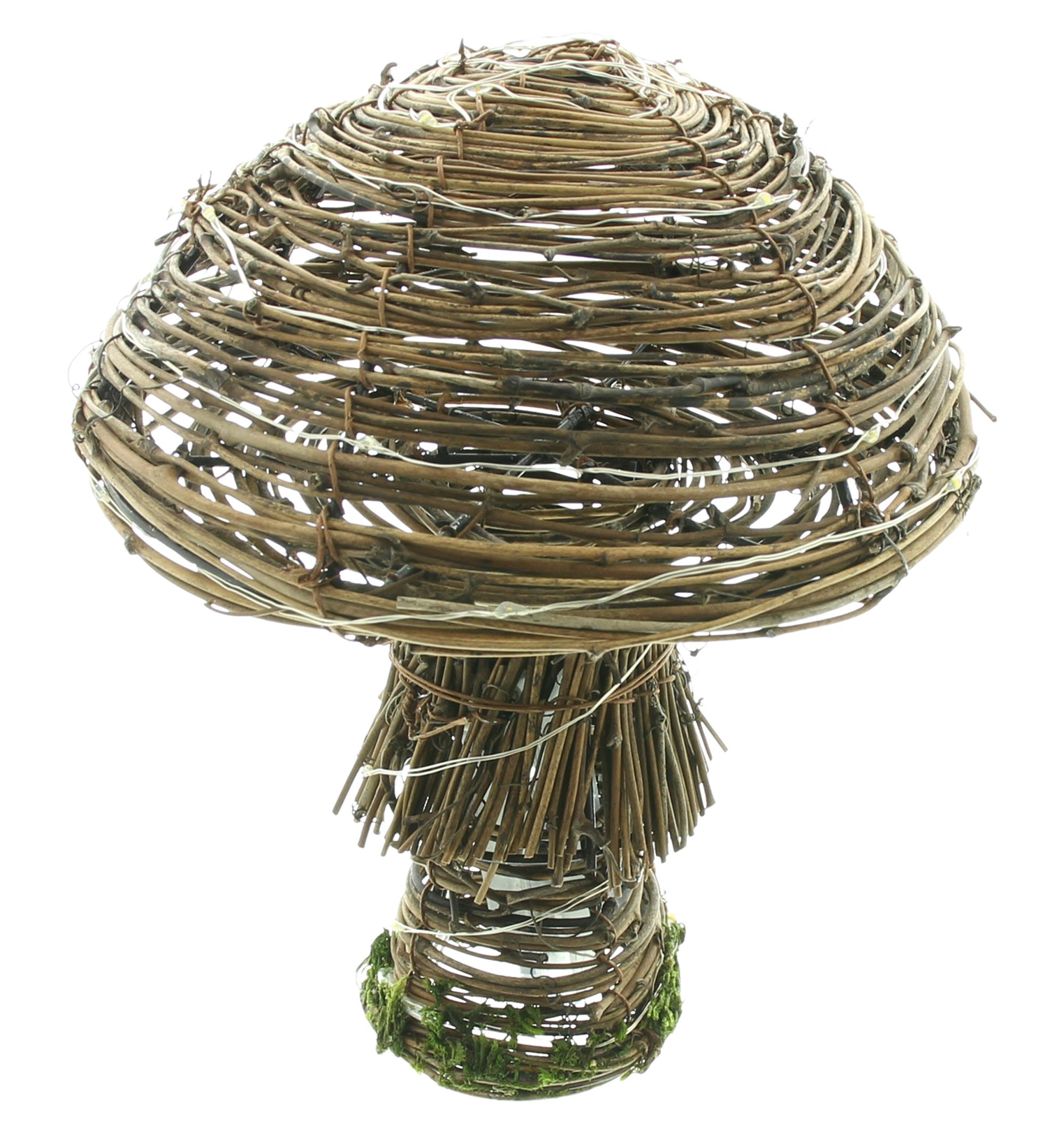 LED-Pilz "Rustic" im Frank Flechtwaren Online Shop für Herbst kaufen LED-Pilz "Rustic" im Frank Flechtwaren Online Shop für Herbst kaufen