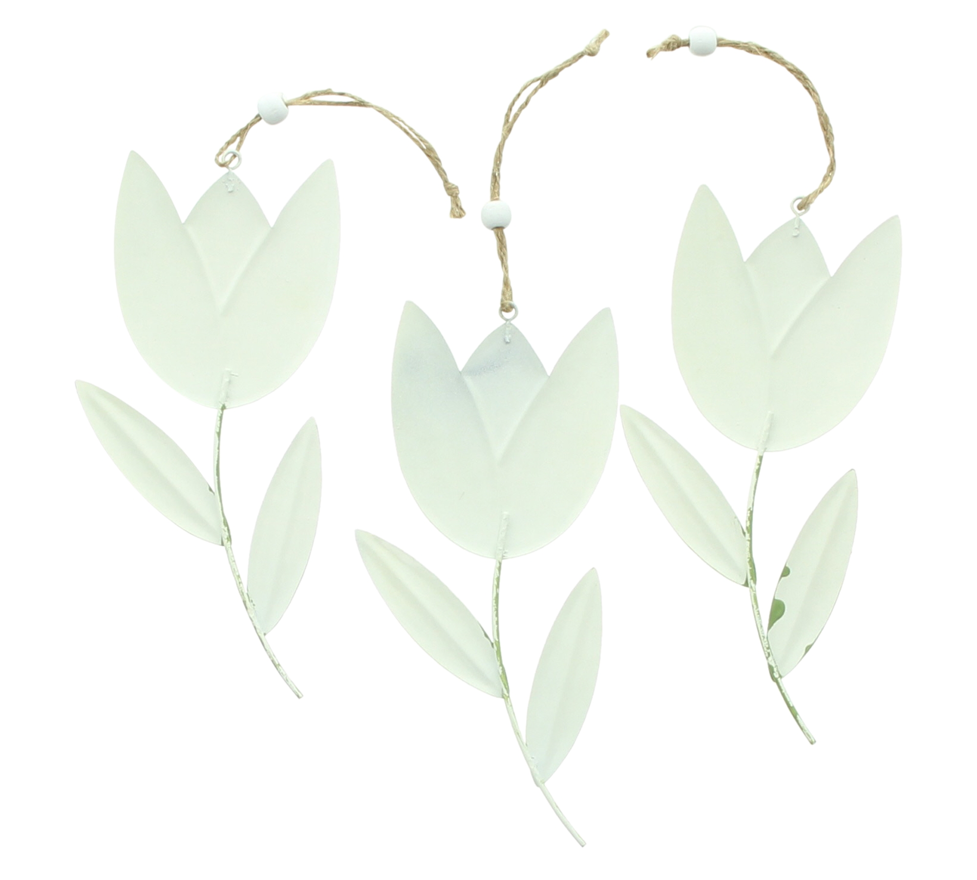 Blumenhänger "Tulpe", 3er Set  im Frank Flechtwaren Online Shop für Ostern kaufen