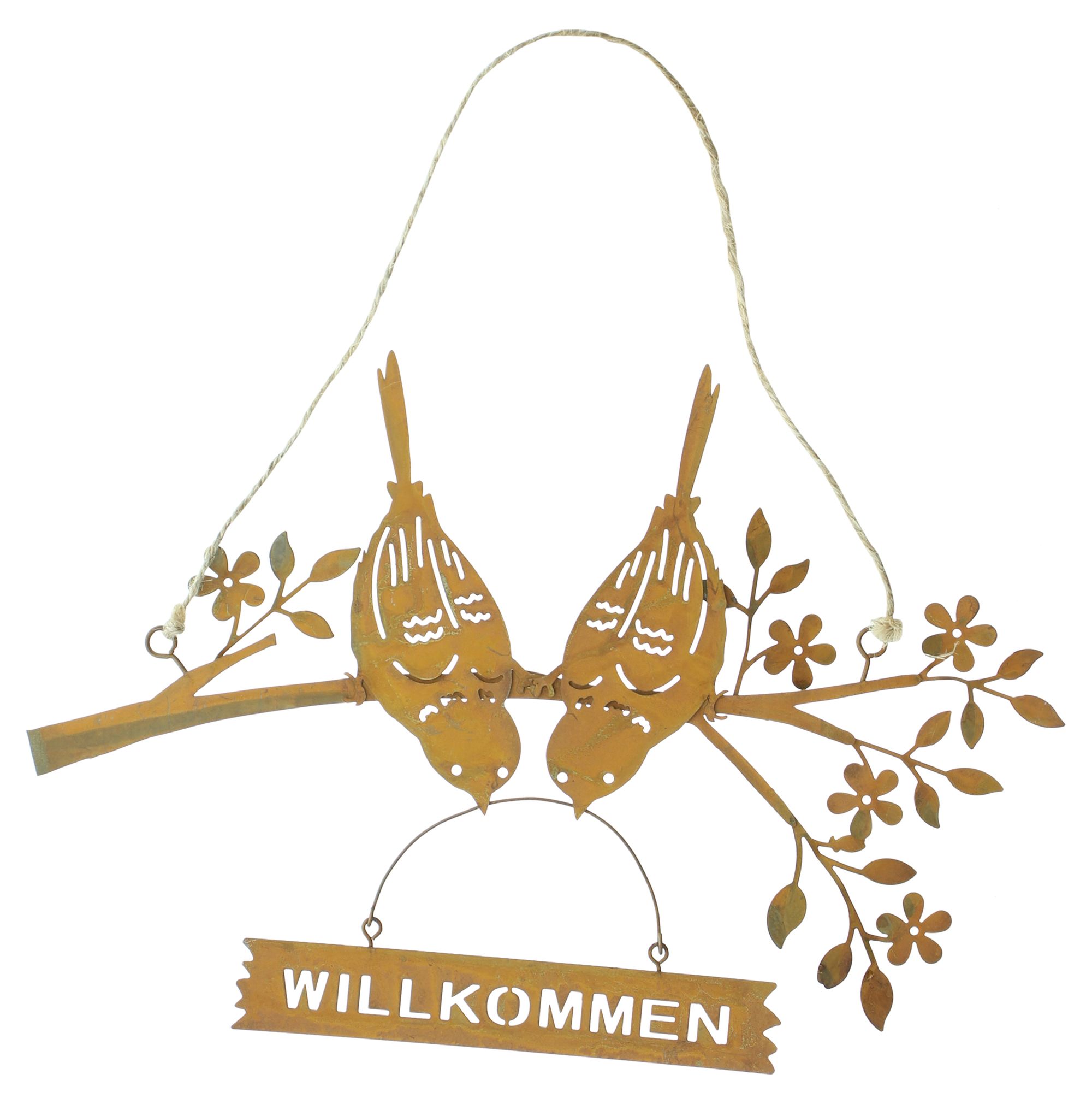 Hänger "Willkommensgruß" im Frank Flechtwaren Online Shop für Ostern kaufen Hänger "Willkommensgruß" im Frank Flechtwaren Online Shop für Ostern kaufen