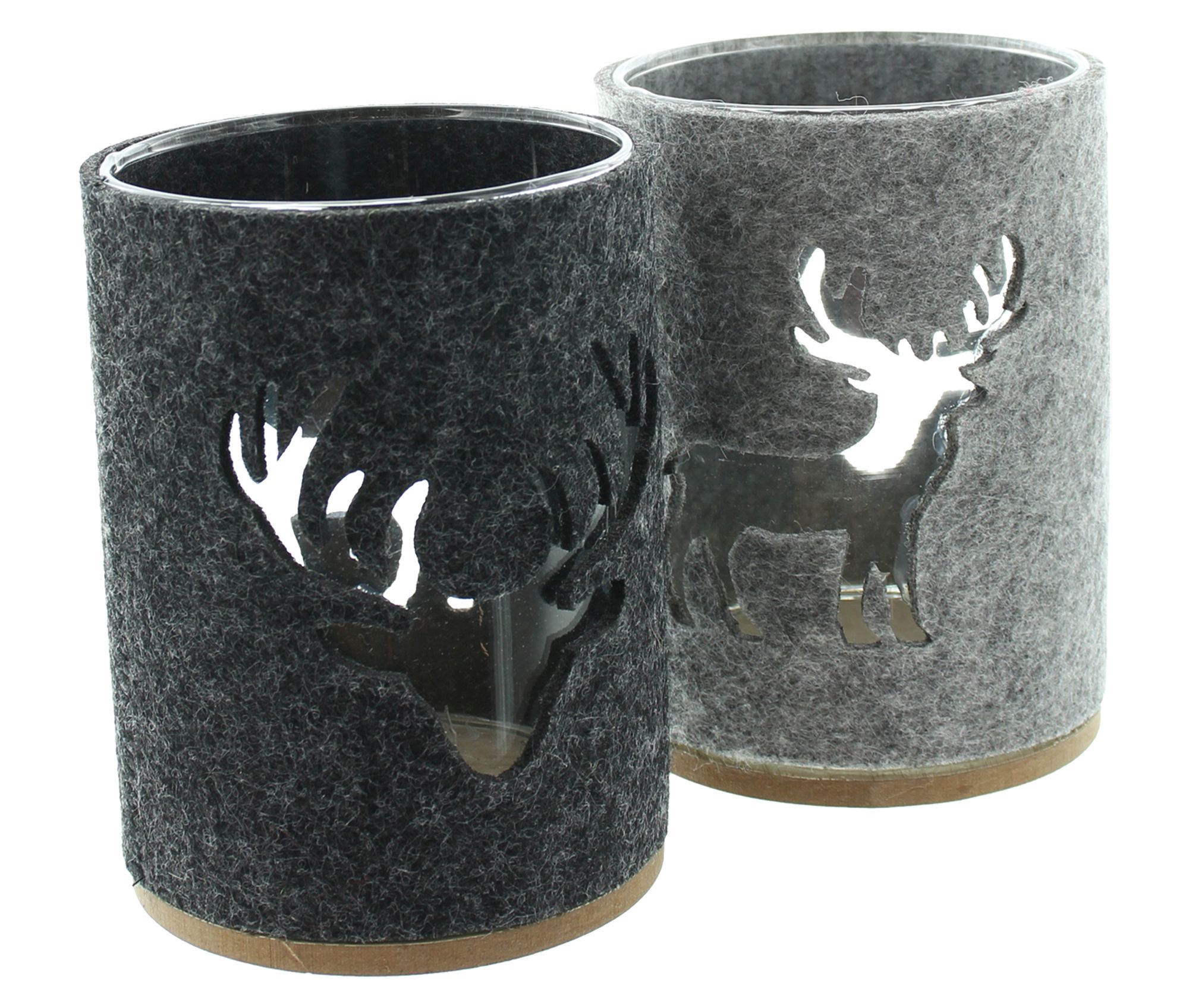 Windlicht "Hirsch", 2er Set im Frank Flechtwaren Online Shop für Herbst kaufen Windlicht "Hirsch", 2er Set im Frank Flechtwaren Online Shop für Herbst kaufen