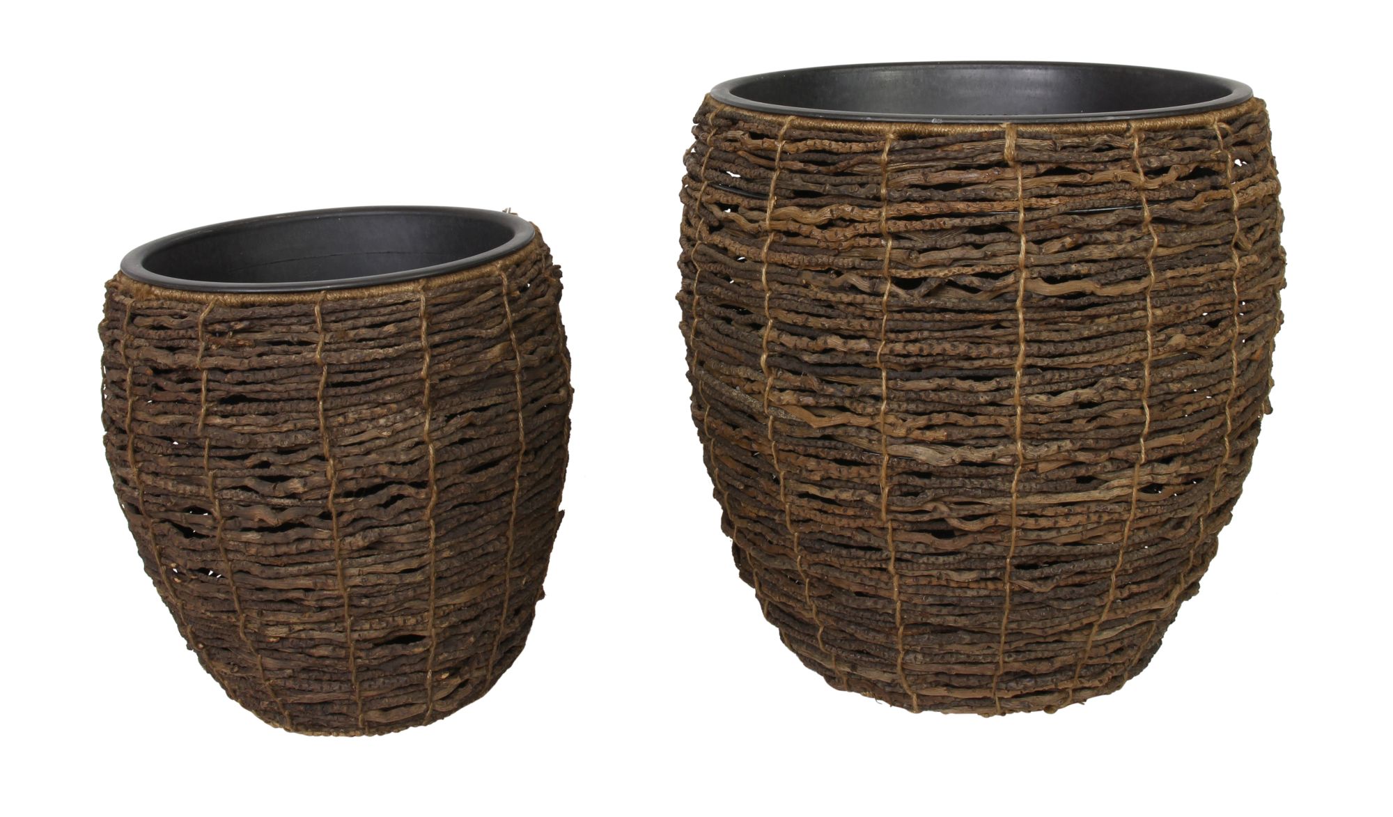 Übertopf "Kokos", 2er Set im Frank Flechtwaren Online Shop für Übertöpfe kaufen Übertopf "Kokos", 2er Set im Frank Flechtwaren Online Shop für Übertöpfe kaufen
