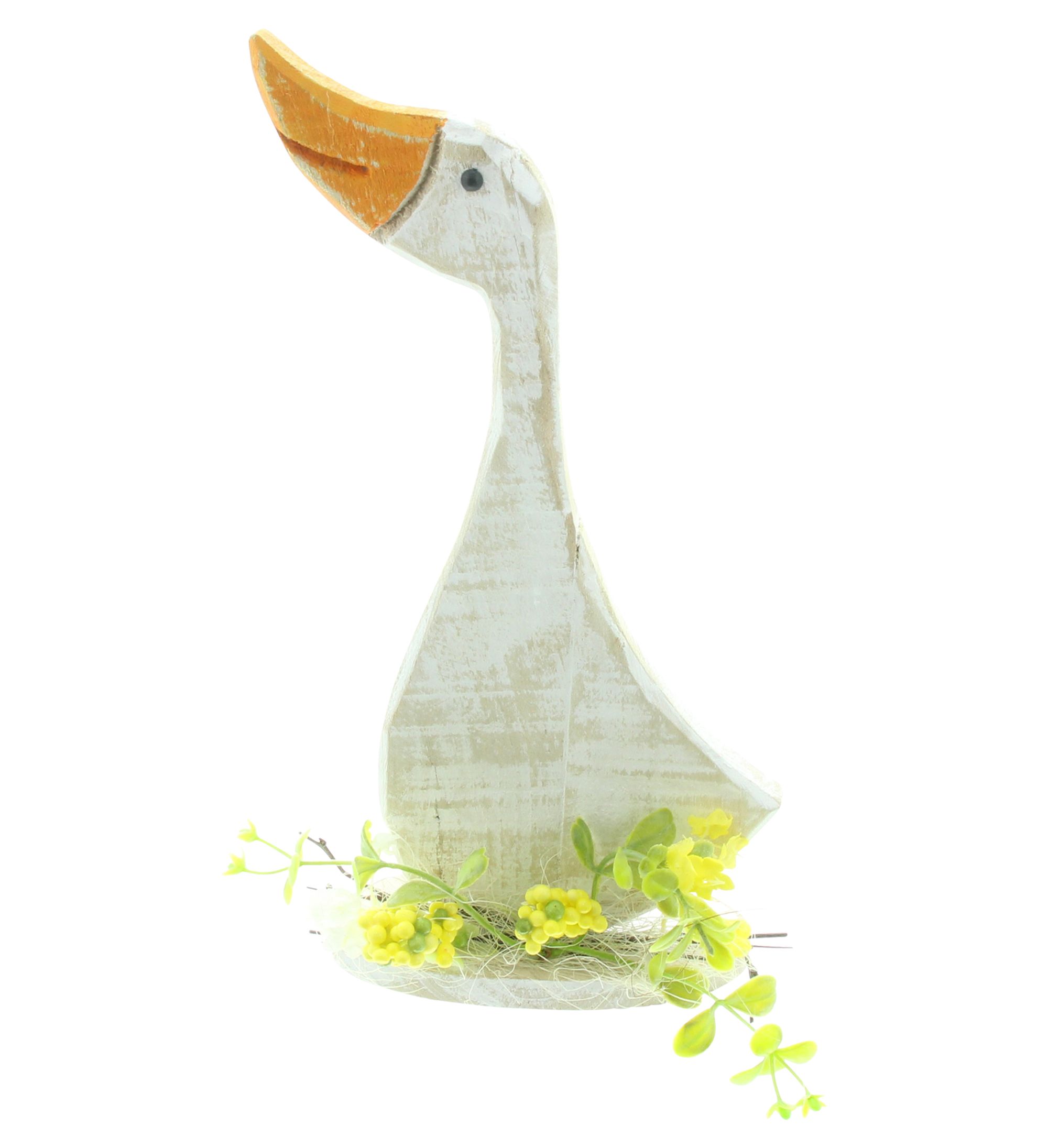 Figur "Frühlingsgans" im Frank Flechtwaren Online Shop für Ostern kaufen Figur "Frühlingsgans" im Frank Flechtwaren Online Shop für Ostern kaufen