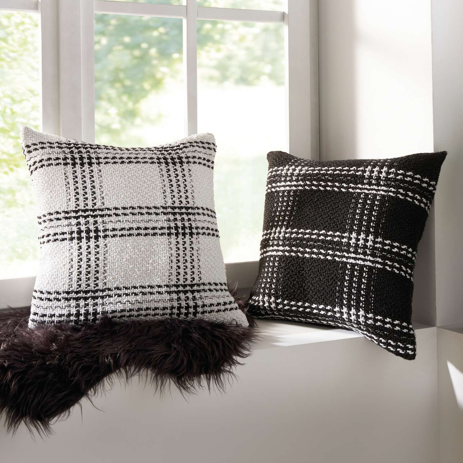 Kissenhülle "Modern Strick", 2er Set  im Frank Flechtwaren Online Shop kaufen